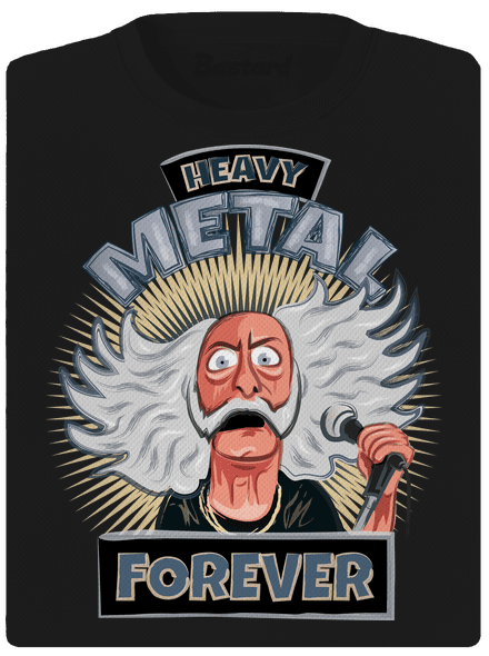 Heavy metal forever dámské sportovní tričko Black