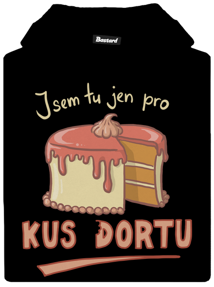 Pro kus dortu dětská mikina klokanka Black