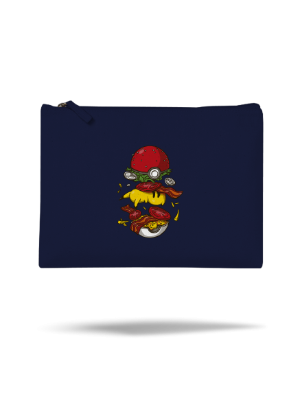 Pokémon burger taštička French Navy