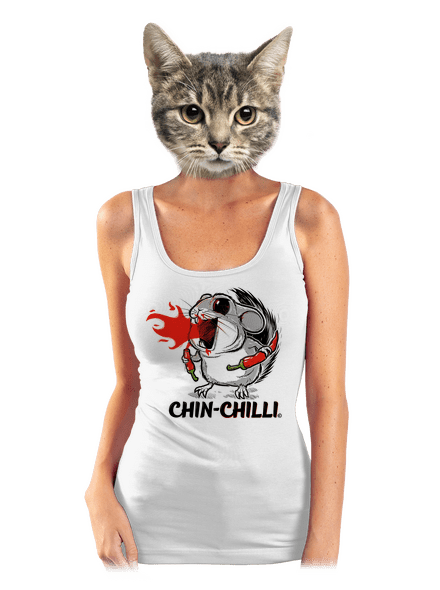 Chinchilli dámské tílko klasické White
