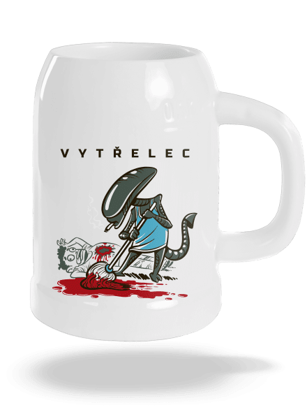 Vytřelec půllitr White