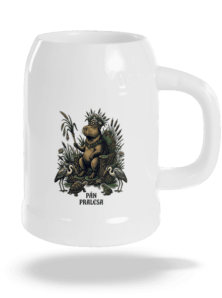 Pán pralesa půllitr White