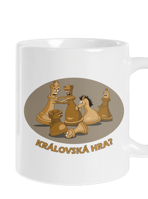 Královská hra klasický hrnek White