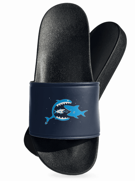 Rybky pantofle Navy