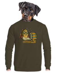 unisex mikina bez kapuce