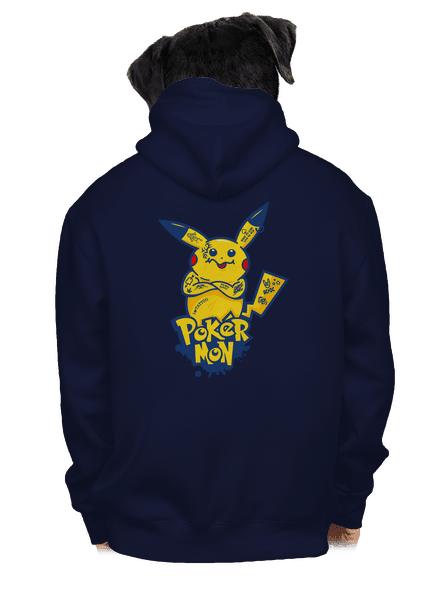 Pokérmon pánská mikina na zip Navy