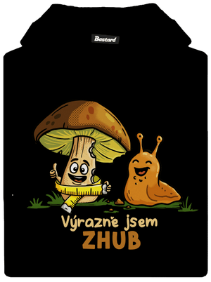 Jsem zhub dětská mikina klokanka Black