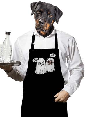 La bu bu zástěra Black