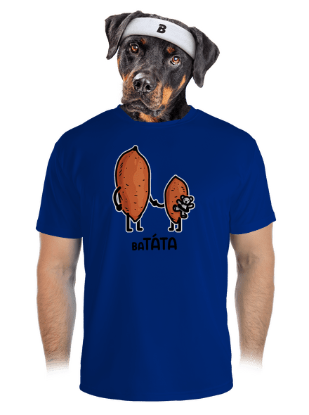 Batáta pánské sportovní tričko Royal Blue Mal