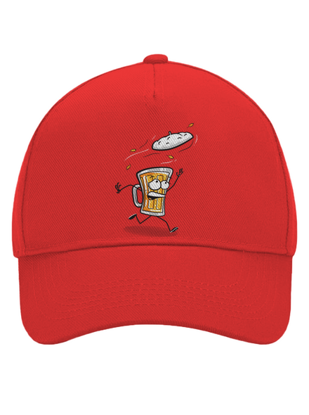 Čepice kšiltovka baseballka Classic Red