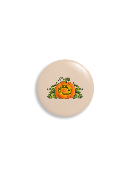 Strašidelný Halloween placka uni