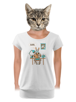 dámské tričko s lemem