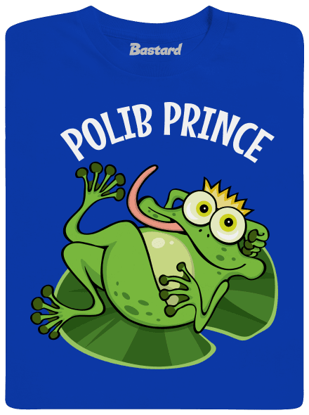 Polib princeznu a prince pánské tričko Royal Blue