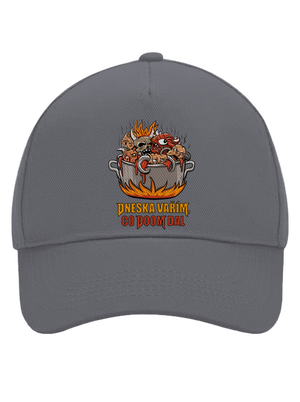 Co Doom dal kšiltovka baseballka Graphite grey
