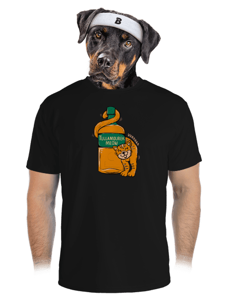 Tullamourek pánské sportovní tričko Black