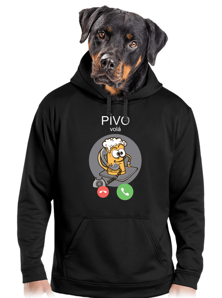Pívo volá pánská mikina