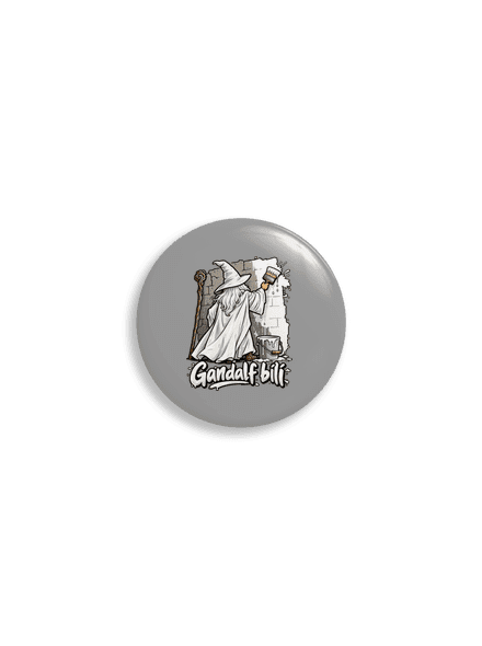 Gandalf bílí placka uni