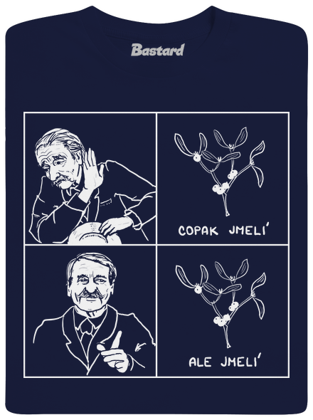 Cimrman: Copak jmelí pánské dlouhý rukáv Navy