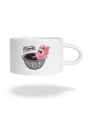 Ve formě hrnek makronka White