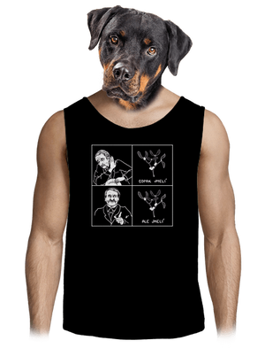 Cimrman: Copak jmelí pánské tílko Black