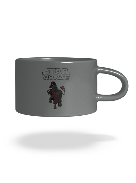 Star horse hrnek makronka Grey Macaron