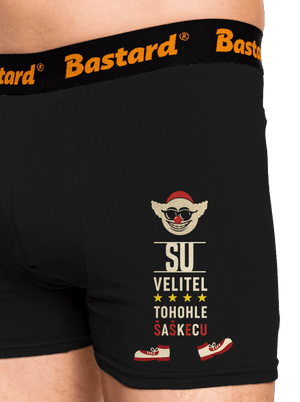 Velitel šaškecu boxerky Black