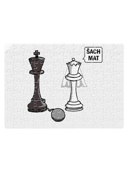 Šach mat puzzle White