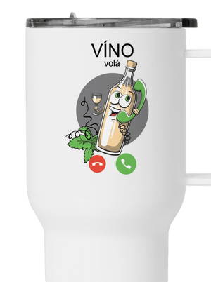 Bílé víno volá termohrnek White
