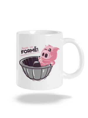 Ve formě klasický hrnek White