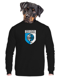 unisex mikina bez kapuce