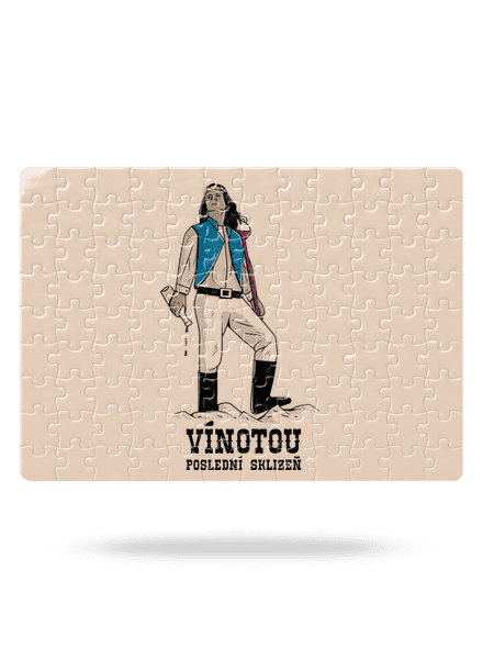 Vínotou puzzle White