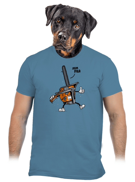 Jsem pila pánské tričko Stone Blue