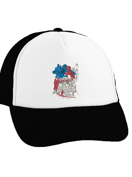 Jsem Čech kšiltovka truckerka Black cap