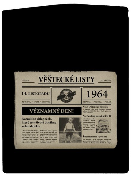 Věštecké listy pánská mikina na zip Black