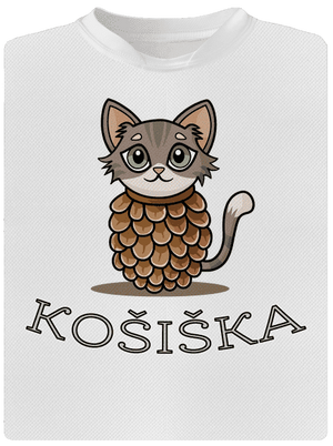 Košiška dětské sportovní tričko White