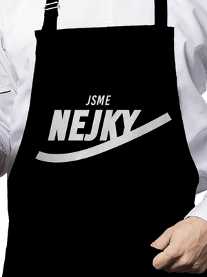 Nejky zástěra Black