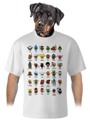 unisex tričko oversized