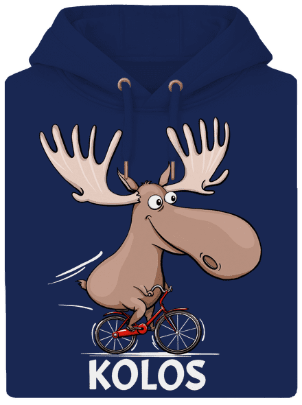 Kolos unisex mikina premium Navy