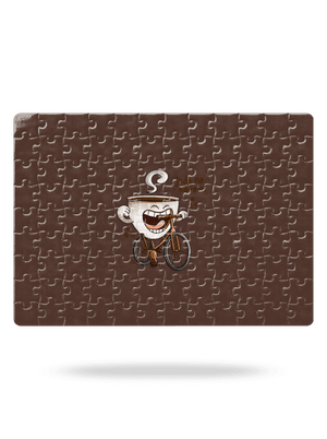 Jedu na kofeinu puzzle White