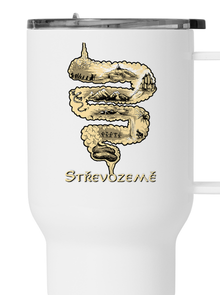 Střevozemě termohrnek White