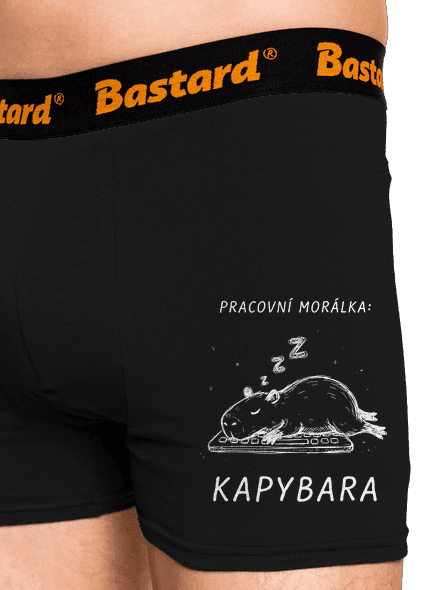 Pracovní morálka boxerky Black