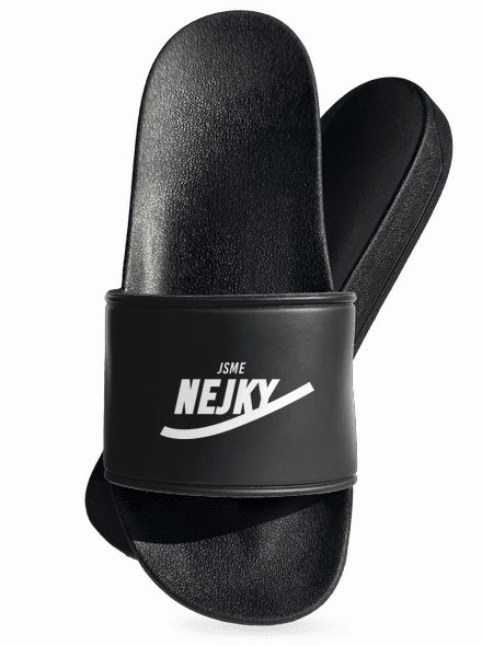 Nejky pantofle Black
