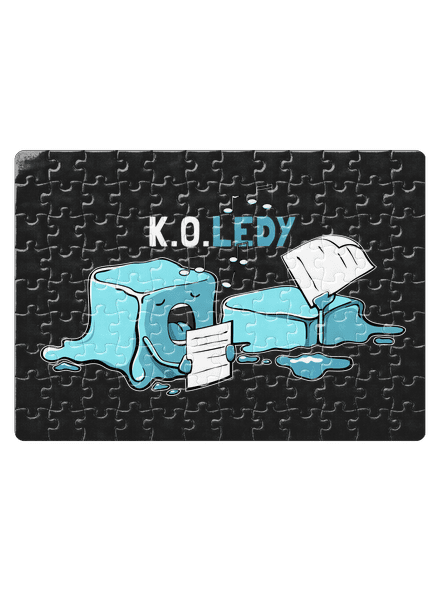 Koledy puzzle White