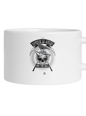 Party is over hrnek makronka White