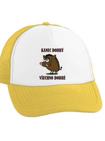 Kanec dobrý kšiltovka truckerka Sunflower cap