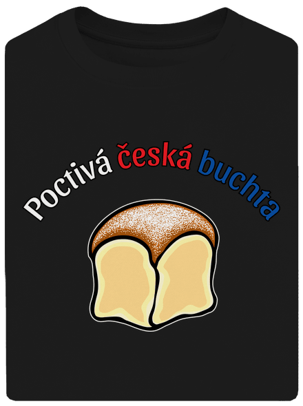 Poctivá buchta a klobása unisex tričko oversized Black