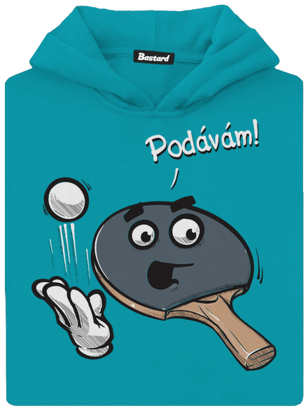 Podávám odpal dětská mikina klokanka Hawaiian Blue