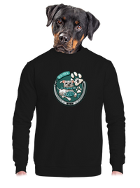 unisex mikina bez kapuce