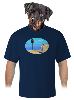 unisex tričko oversized