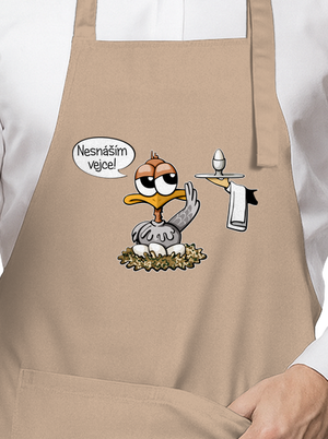 Nesnáším vejce zástěra Rope